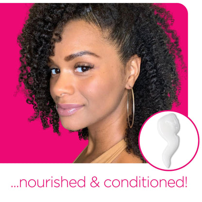 Naturaz Curl Defining Cream – Vegan, Cruelty-Free, Paraben-Free | Deep Moisture & Light Hold (8 oz)