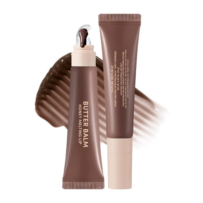 Nature Republic Honey Melting Lip Butter Balm – Hydrating Tinted Lip Balm in Dirty Espresso