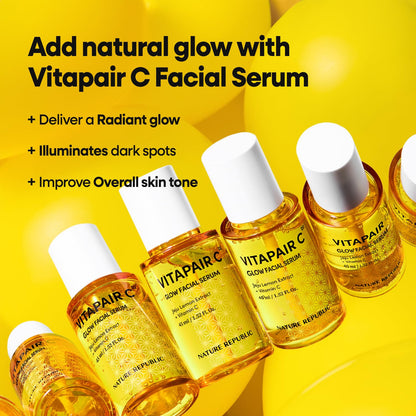 Nature Republic Vitapair C Glow Serum | Hydration for Radiance & Even Tone, 45ml