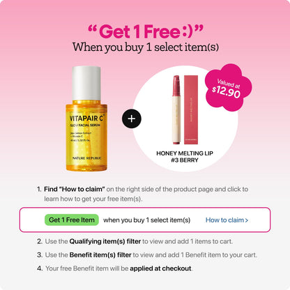 Nature Republic Vitapair C Glow Serum | Hydration for Radiance & Even Tone, 45ml