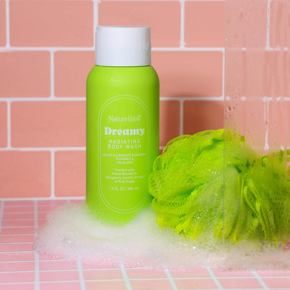 NATURE WELL Dreamy Radiating & Cleansing Body Wash | Aloe, Squalane & White Peony