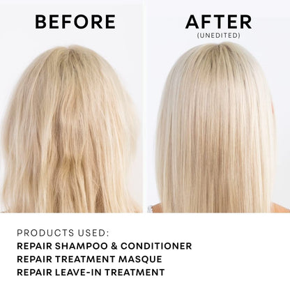 NatureLab.TOKYO Perfect Repair Leave-In Detangler – Heat Protection, Color Safe, 4 oz