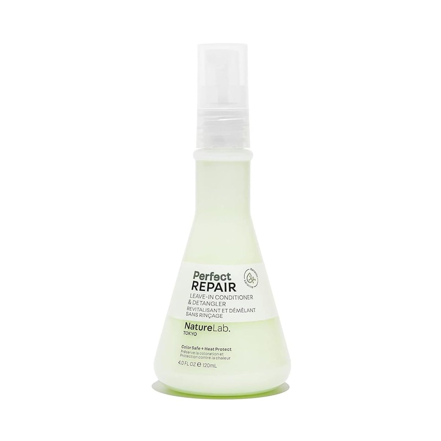 NatureLab.TOKYO Perfect Repair Leave-In Detangler – Heat Protection, Color Safe, 4 oz