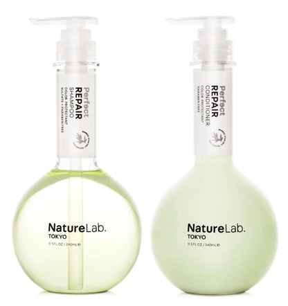 NatureLab.TOKYO Perfect Repair Shampoo & Conditioner Duo for Damaged Color-Treated Hair
