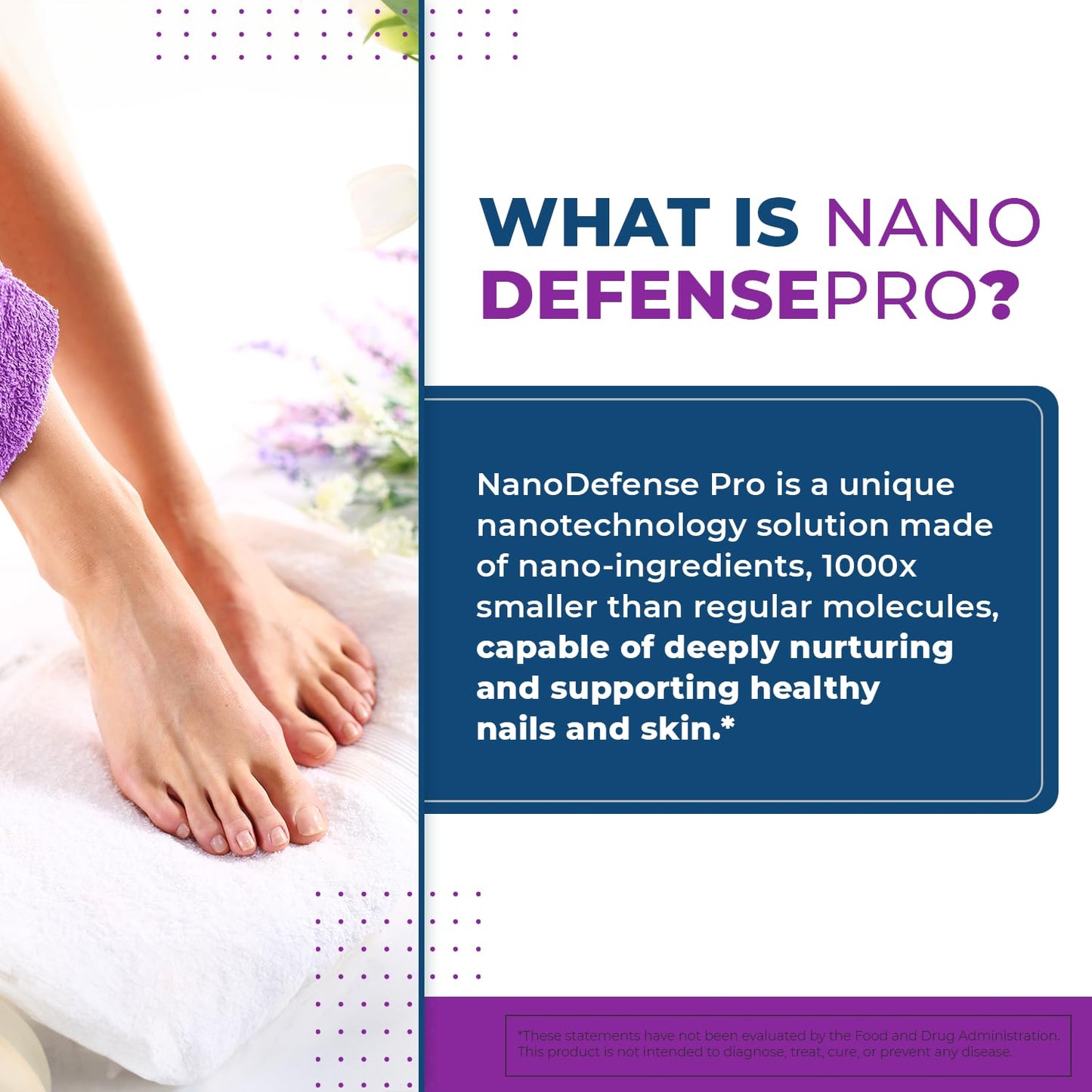Nature’s NutriWave NanoDefense Pro Toenail Treatment Drops – Extra Strength Nail Repair, 100% Natural, 1 Month Supply