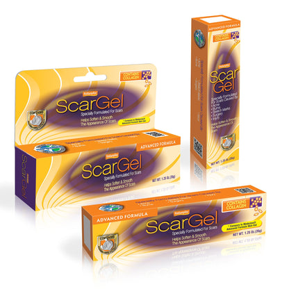 Natureplex Scar Gel 1.25 oz (6 Pack) – Clinically Proven Scar Treatment for Old & New Scars