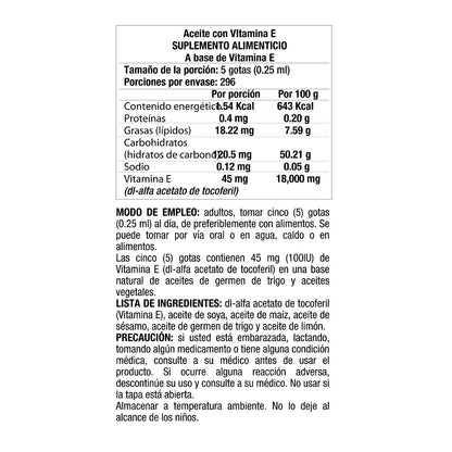 Nature's Bounty E Oil 30,000IU – 2.5 Fl Oz (Pack of 2) | Vegetarian Vitamin E Oil