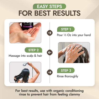 Nature's Brands Natural Shampoo - Herbal Choice Mari Lavender & Calendula, 16 oz