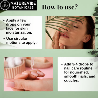 Naturevibe Botanicals Tamanu Oil 32oz | 100% Pure & Natural for Skin & Hair