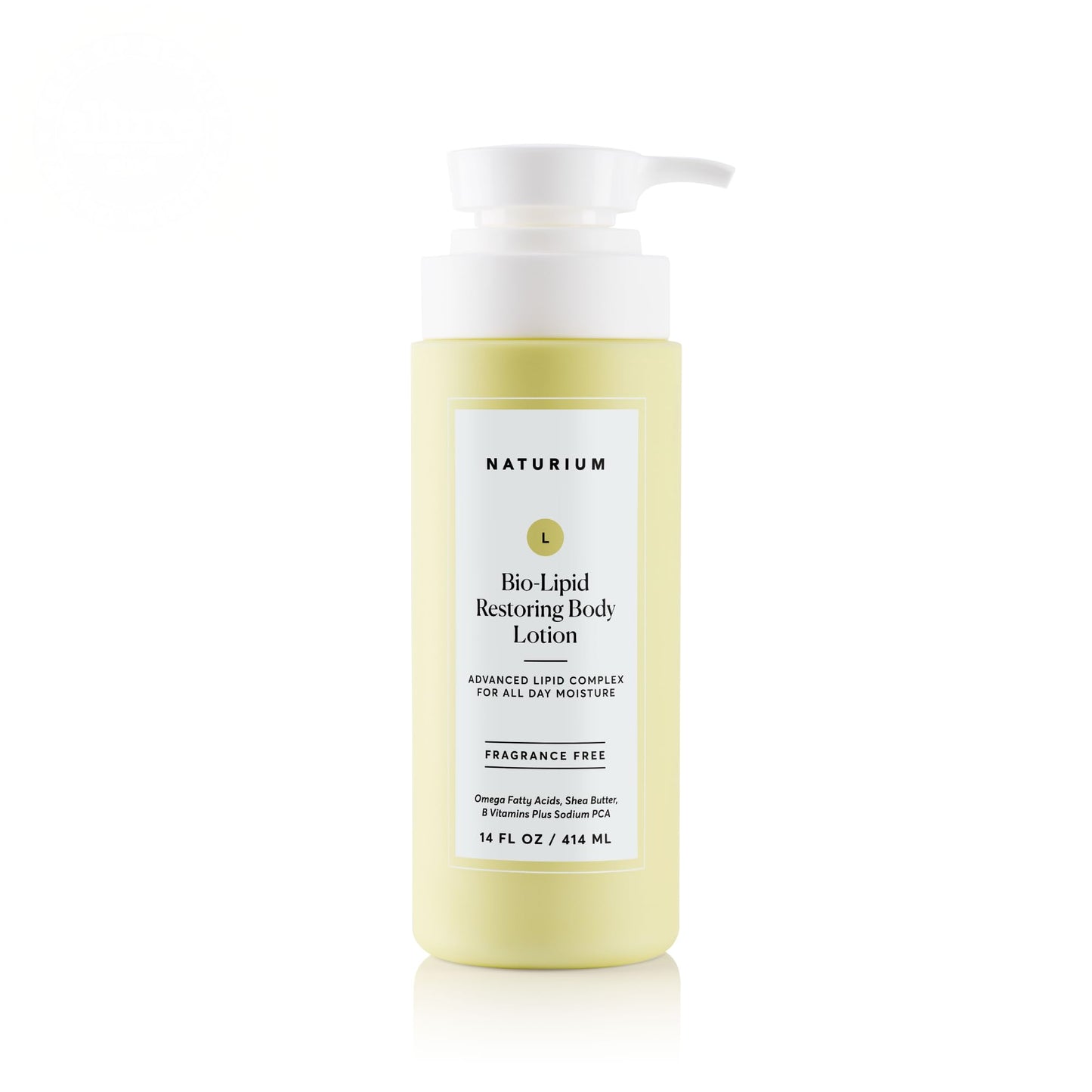 Naturium Bio-Lipid Restoring Moisturizing Body Lotion with Shea Butter – Fragrance Free, 14 oz