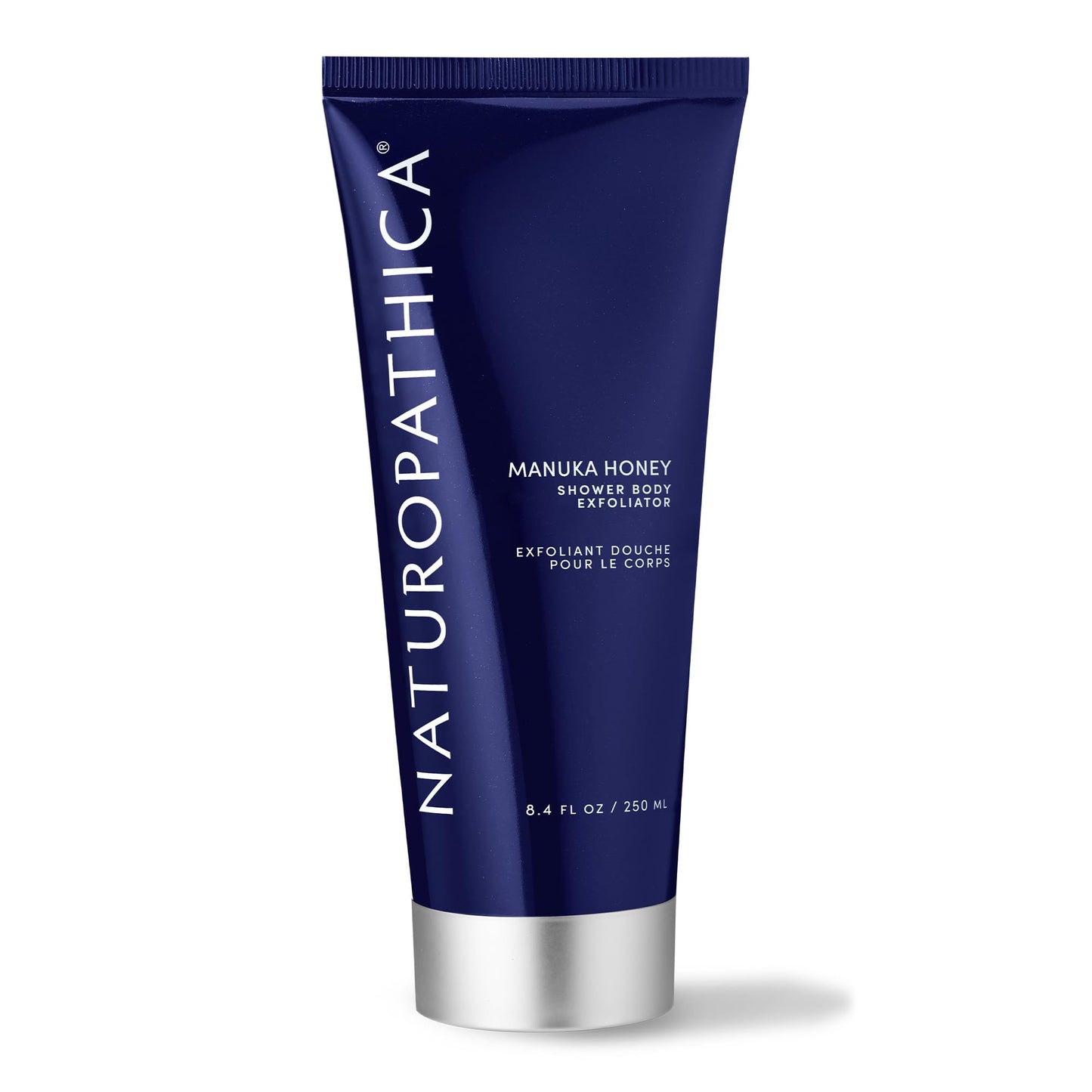 Naturopathica Manuka Honey Shower Body Exfoliator | Hydrating Exfoliating Scrub for All Skin Types | 8.4 fl oz
