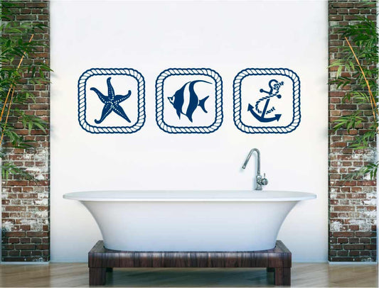 Nautical Seaside Wall Stickers