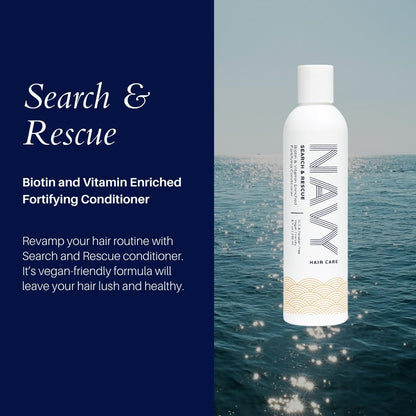NAVY Hair Care - Search and Rescue Conditioner with Biotin & Rosemary Oil (8 oz)