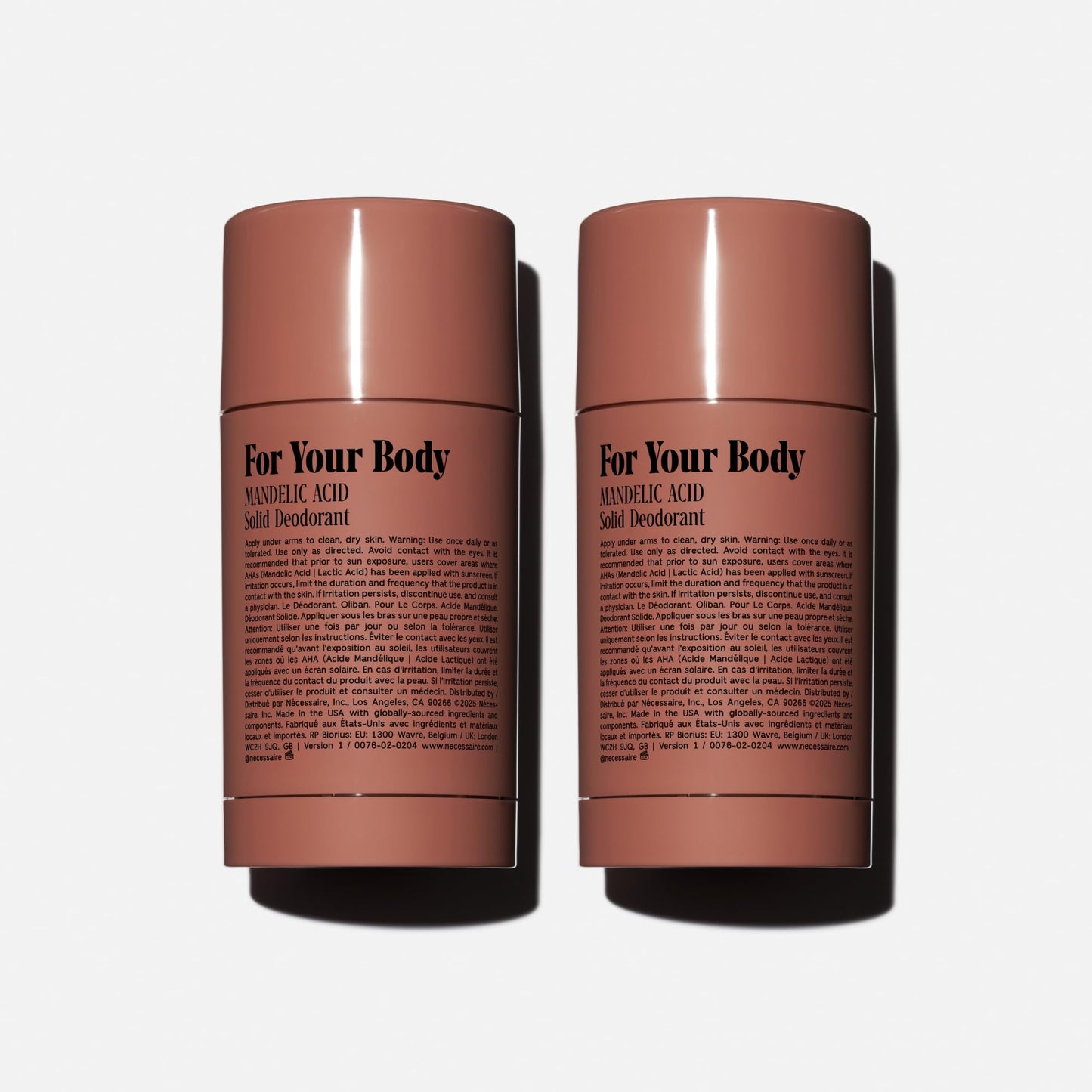 Nécessaire Deodorant Olibanum – Aluminum-Free, Mandelic Acid, Extra Strength