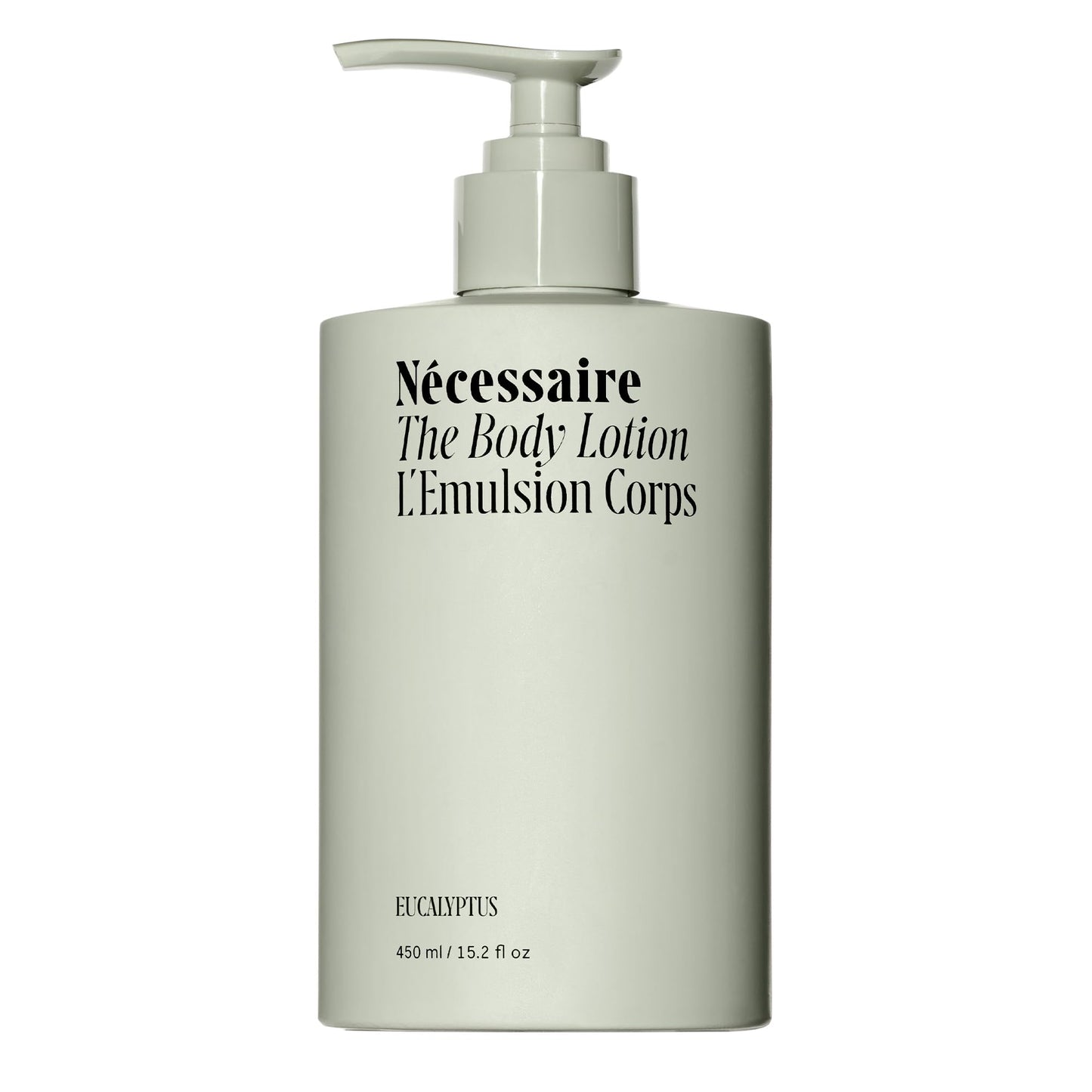 Nécessaire Eucalyptus Body Lotion – Multi-Peptide Firming Moisturizer, 2.5% Niacinamide, 450ml