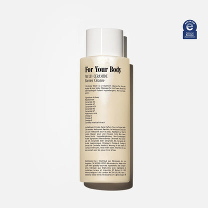 Nécessaire Fragrance-Free Body Wash – Multi-Oil Shower Gel with Niacinamide | Non-Comedogenic & Hypoallergenic | 250 ml