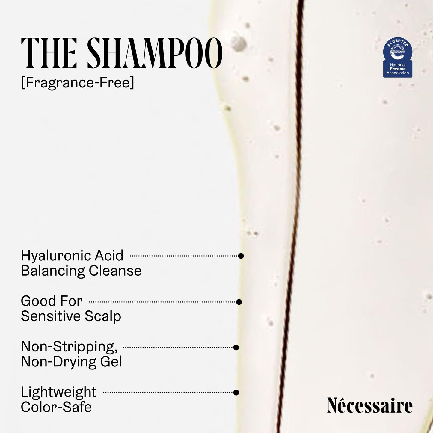 Nécessaire The Hair Duo — Fragrance-Free Shampoo + Conditioner with Hyaluronic Acid