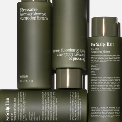 Nécessaire Rosemary Hair Duo | Strengthening Shampoo & Conditioner for Thinning Hair