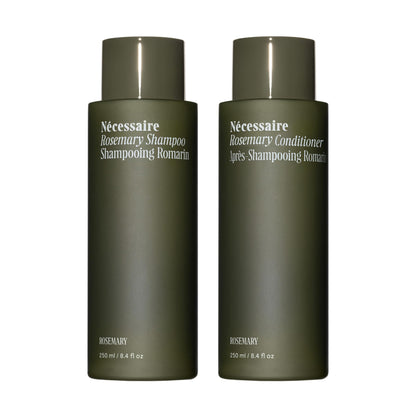Nécessaire Rosemary Hair Duo | Strengthening Shampoo & Conditioner for Thinning Hair