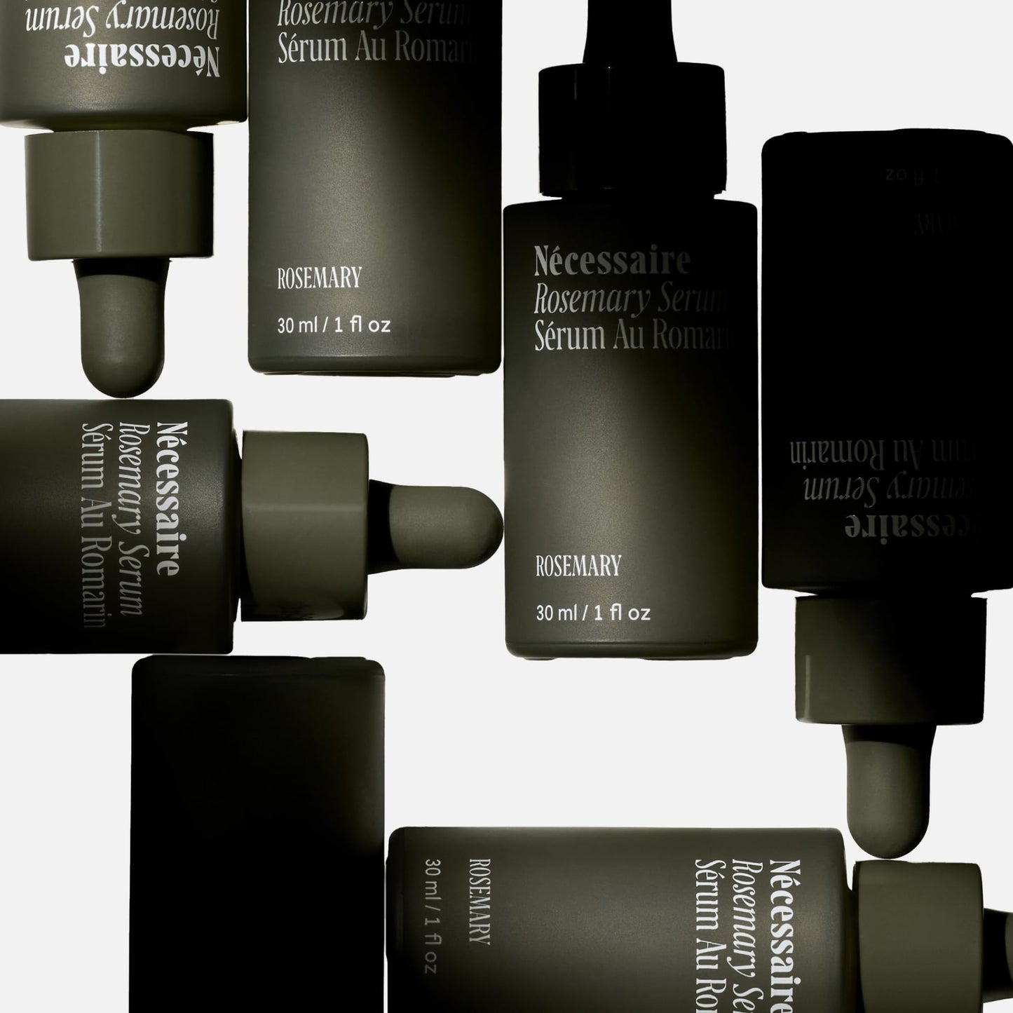 Nécessaire Rosemary Serum - Denser, Fuller Hair with 70% Rosemary Water + 5% Capixyl | 1 fl oz | Vegan