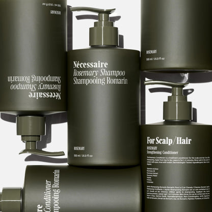 Nécessaire Rosemary Hair Duo – Strengthening Shampoo & Conditioner for Thinning Hair | Sulfate-Free, Color-Safe 500 ml
