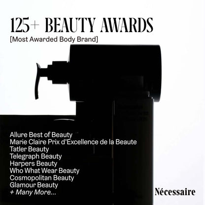 Nécessaire The Body Wash Santal – Natural Shower Gel with Epsom Salt & Minerals (3.4 oz)