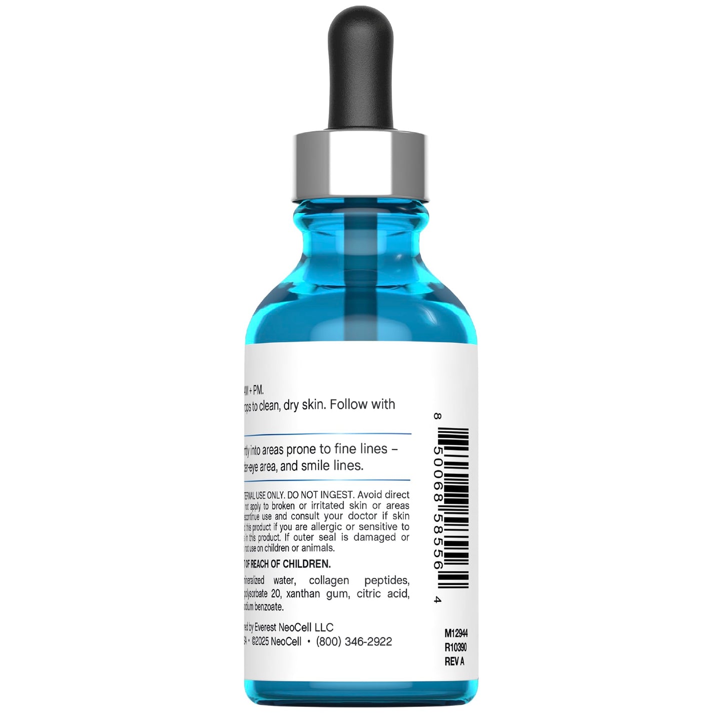 NeoCell Collagen Peptides Serum for Face – 2 oz | Advanced Skin Care, Targeted Fine Lines