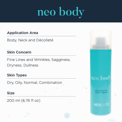 NEOCUTIS Neo Body Restorative Cream – Anti-Aging & Firming, 200 ml