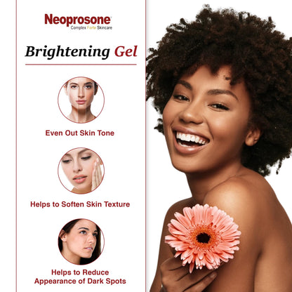 Neoprosone Skin Brightening Gel - 1 fl oz | Alpha Arbutin for Face & Body | All Skin Types