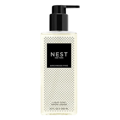 NEST New York Birchwood Pine Liquid Soap – 10 oz | Cleanse & Nourish Hands