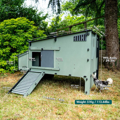 Nestera Aspen 10 Chicken coop for up to 10 Large Birds