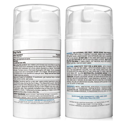 Neutralyze Moderate To Severe Acne Treatment Kit 2.0 – Clearing Serum & Synergyzer