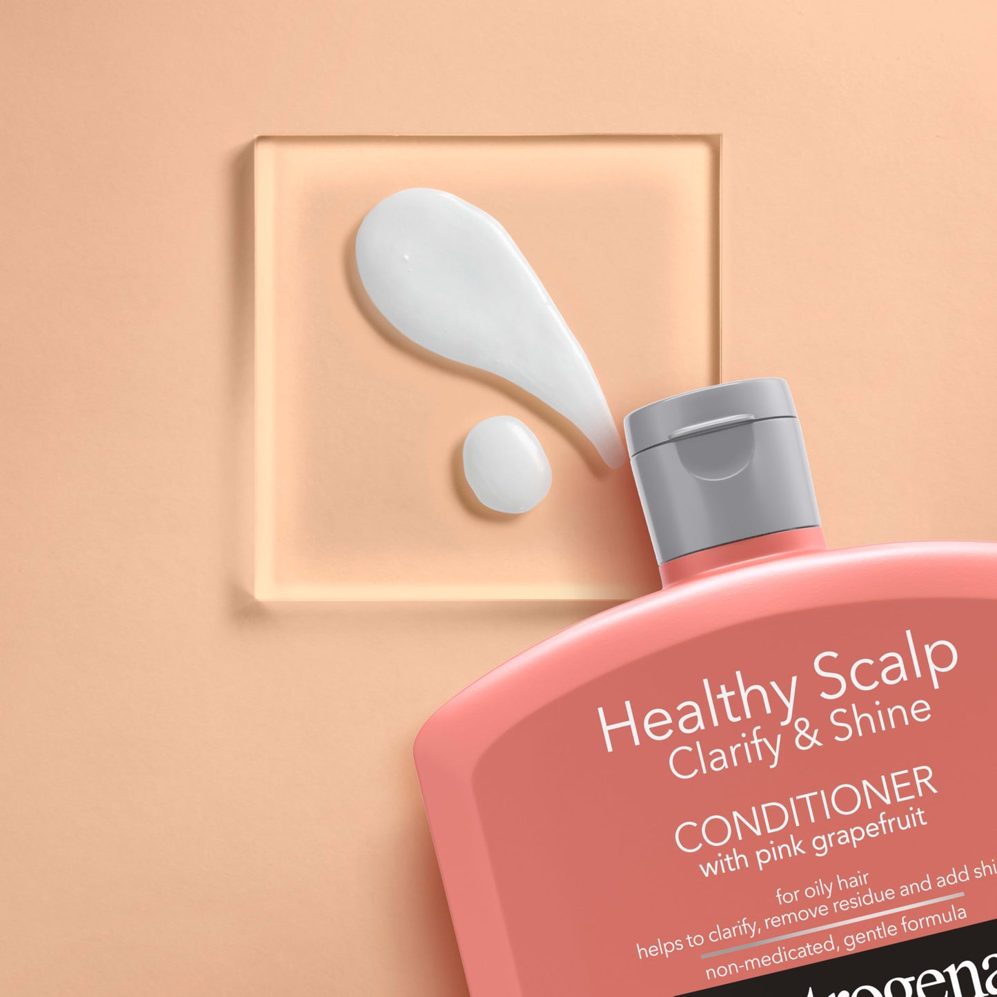 Neutrogena Exfoliating Healthy Scalp Clarify & Shine Conditioner for Oily Hair – Pink Grapefruit