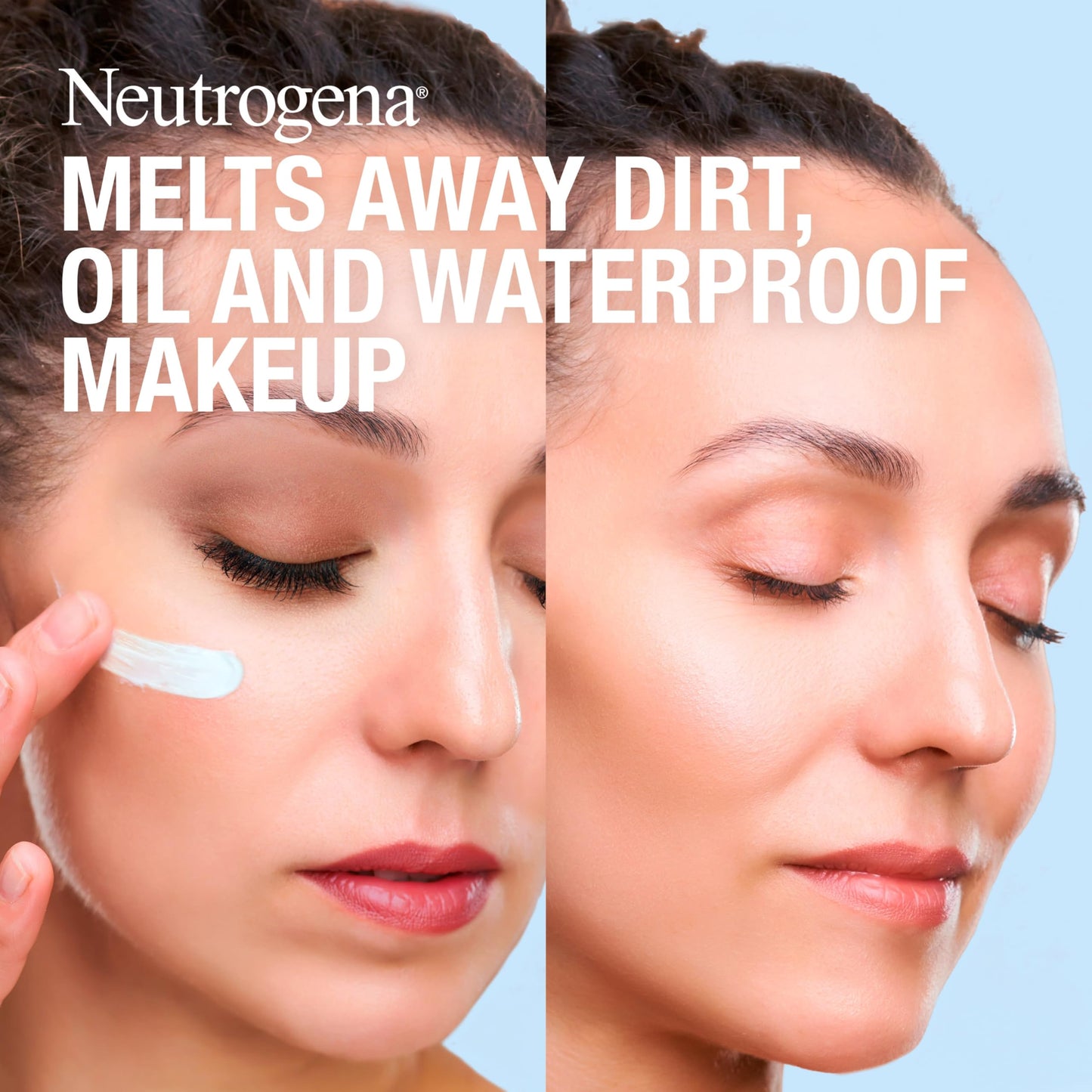 Neutrogena Makeup Melting Cleansing Balm — Fragrance-Free, 2.6 oz | Melt Dirt, Oil, and Waterproof Makeup