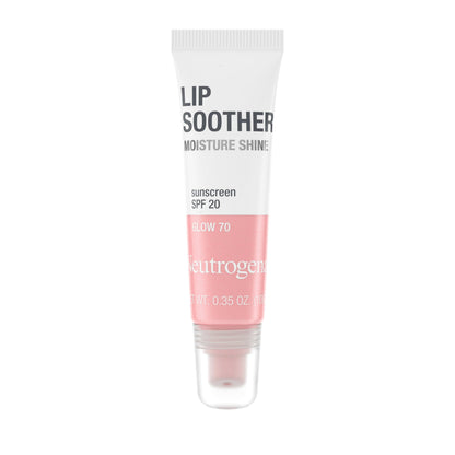 Neutrogena MoistureShine Lip Soother Gloss SPF 20 – Hydrating Tinted Lip Moisturizer