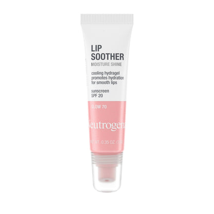 Neutrogena MoistureShine Lip Soother Gloss SPF 20 – Hydrating Tinted Lip Moisturizer