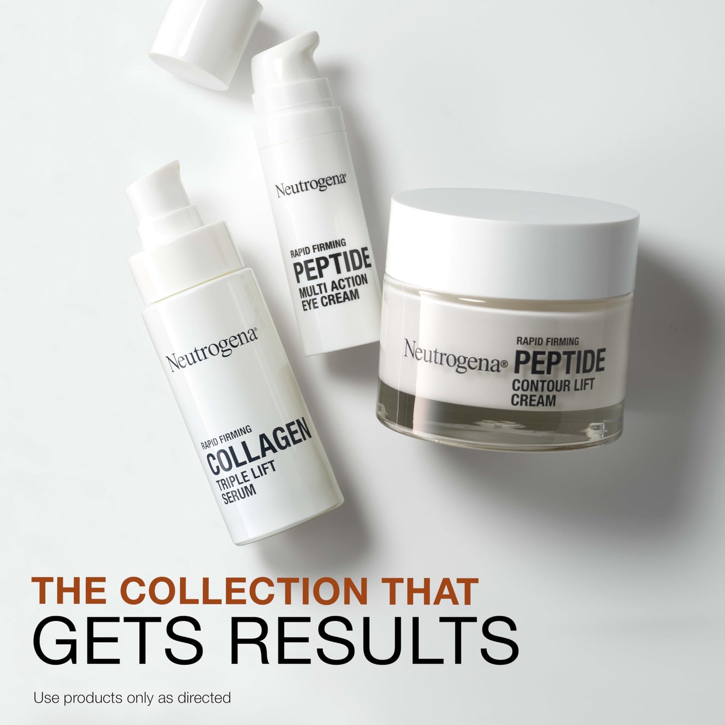 Neutrogena Rapid Firming Peptide Eye Cream – Depuffing, Brightening & Hydrating, Fragrance-Free, 0.5 oz