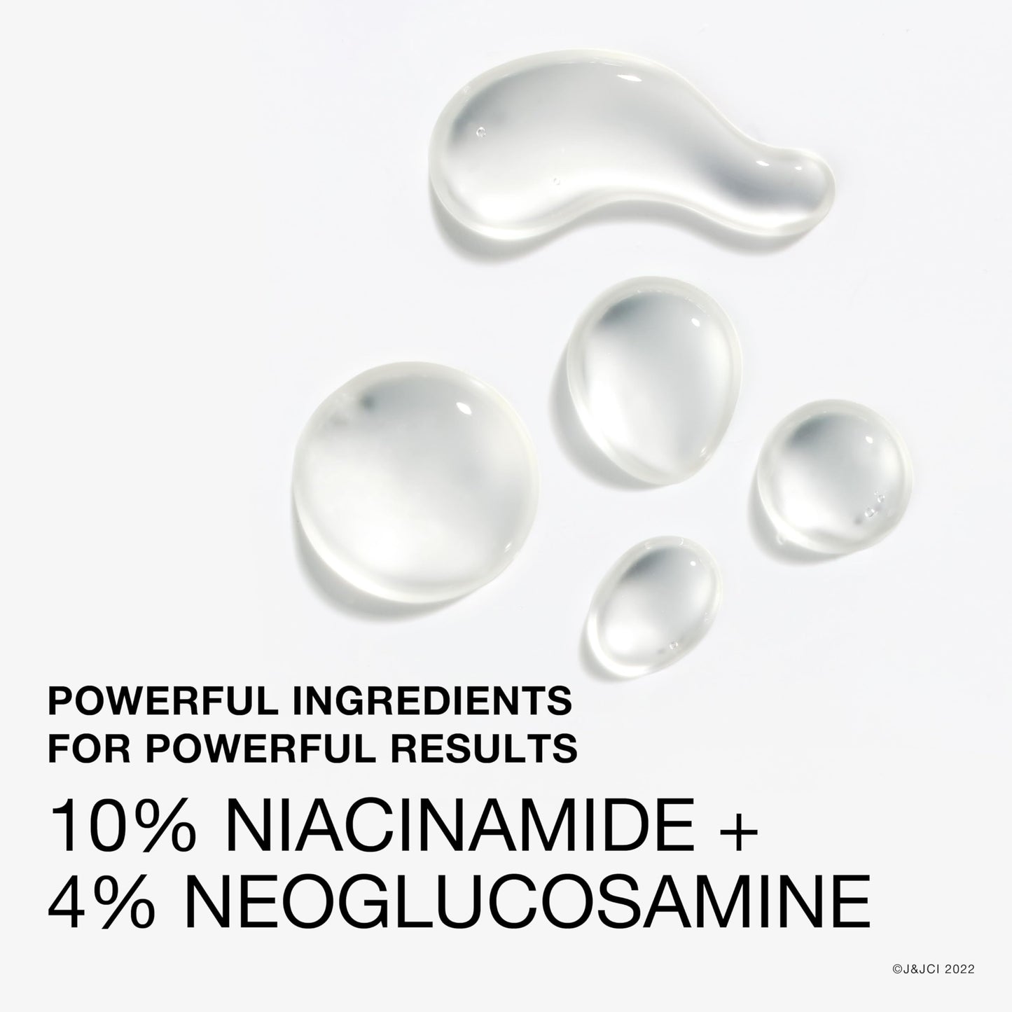 Neutrogena Stubborn Texture Resurfacing Serum – 10% Niacinamide & 4% Neoglucosamine, Fragrance-Free, 1 oz