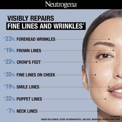 Neutrogena Visible Repair Serum 30ml – Gentle Retinol & Triple Extracts