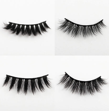 Newcally Faux Mink Lashes Pack – 20 Pairs Dramatic Long Wispy False Eyelashes Wholesale