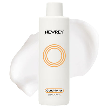 NEWREY Hydrating Conditioner for Dry, Damaged Hair - 8.4oz | Moisture Repair with Hydrolyzed Keratin & Coconut Oil