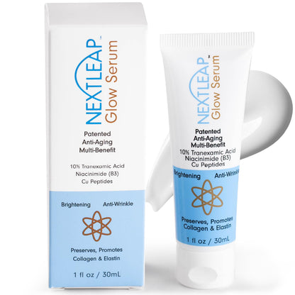 Next Leap Tranexamic Acid Serum 10% with Niacinamide & Copper Peptides — Lightweight Serum-Cream Hybrid