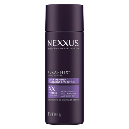Nexxus Keraphix Damage Repair Pre-Wash Treatment Cream with Keratin Protein & Black Rice – 6 oz
