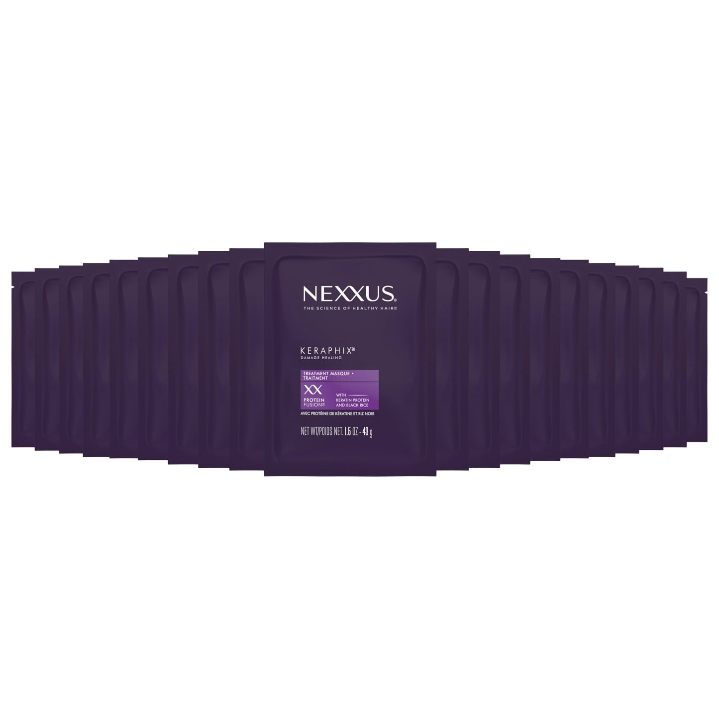 Nexxus Keraphix Masque for Damaged Hair – 1.5 oz, 20 Count