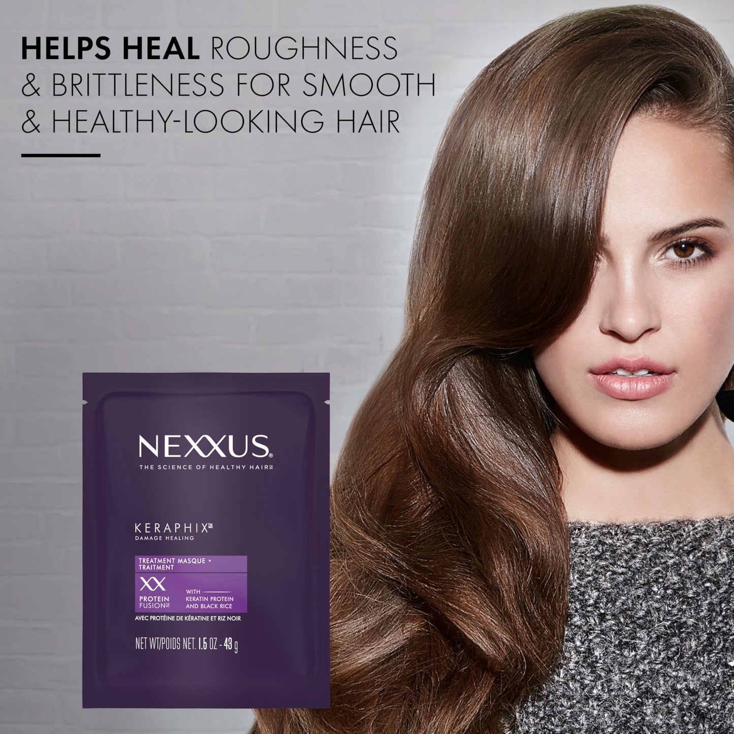 Nexxus Keraphix Masque for Damaged Hair – 1.5 oz, 20 Count