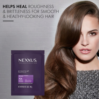 Nexxus Keraphix Masque for Damaged Hair – 1.5 oz, 20 Count