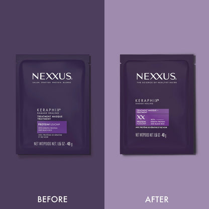 Nexxus Keraphix Masque for Damaged Hair – 1.5 oz, 20 Count