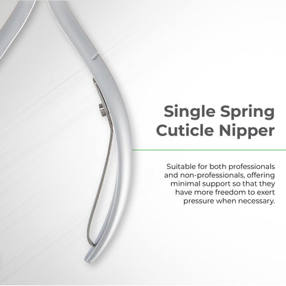 NGHIA Cuticle Nipper D-01 - Stainless Steel, Ergonomic Nail Care Tool