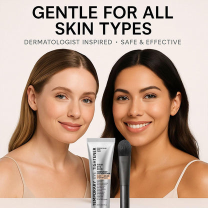 NGTPKY Perfection Eye Tightener Cream – 2PCS with 2 Brushes for Instant, Lightweight Firming