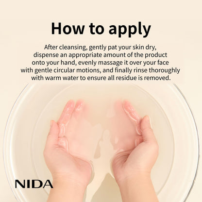 NIDA White Rice Whitehead Exfoliating Serum | 1.69 fl oz (50 ml) | All Skin Types